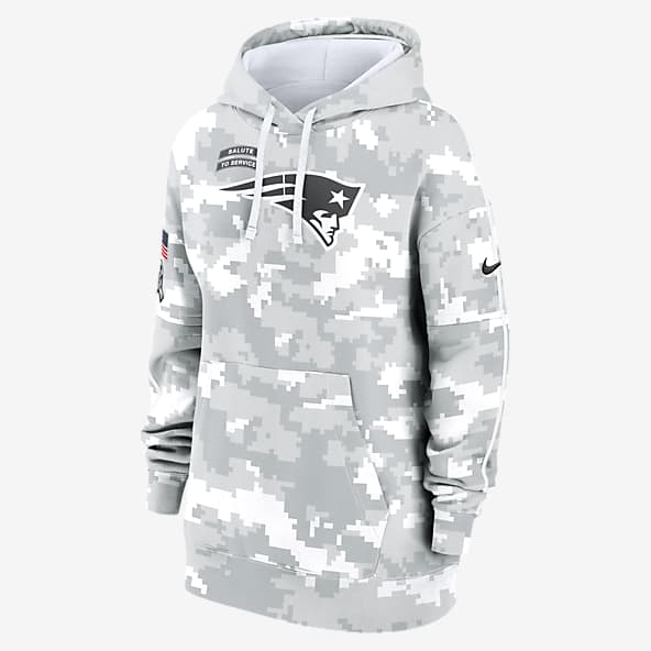 100 150 White New England Patriots Hoodies Pullovers. Nike